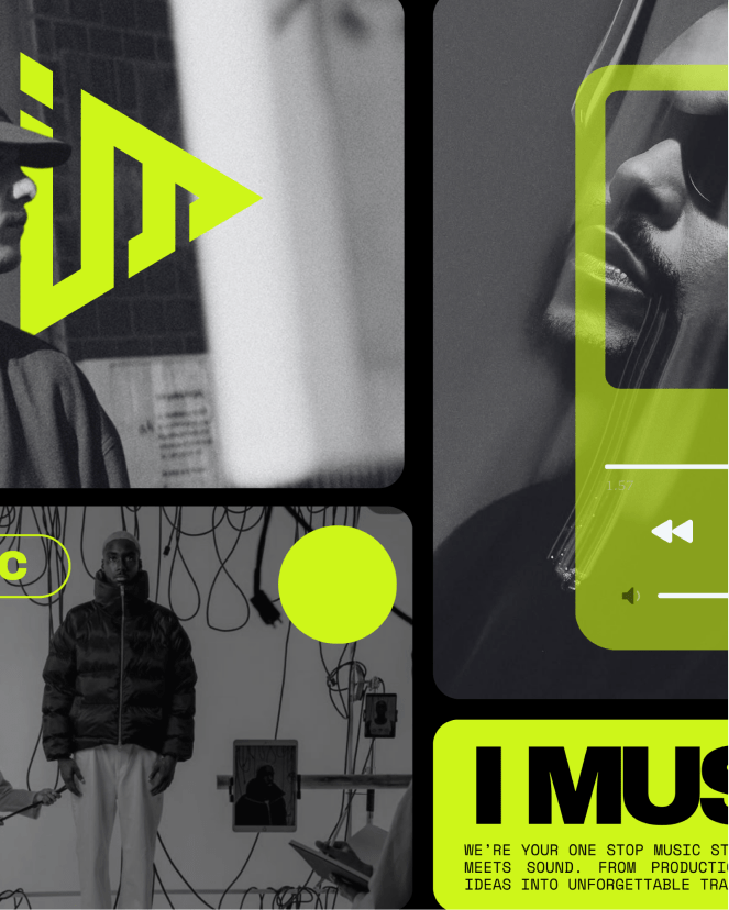 I music <br> <span> Music Studio</span>