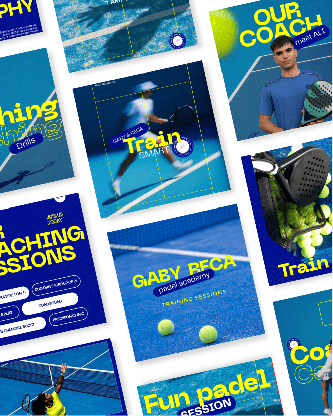 Gaby Reca <br> <span> Padel Academy</span>
