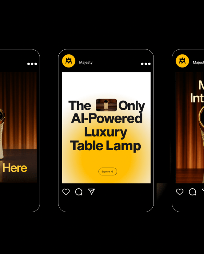 Majesty <br> <span> AI Lamp</span>