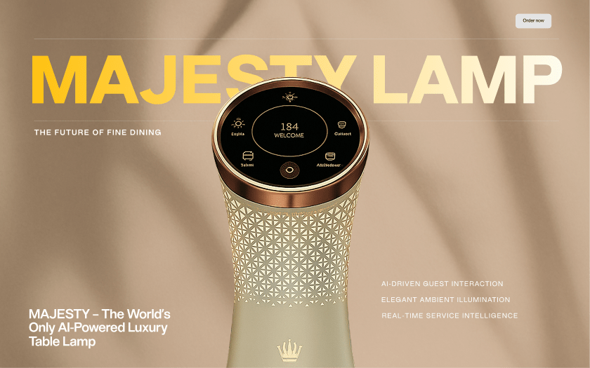 majesty-website-hero-section